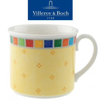 [해외][Villeroy&amp;Boch] 빌레로이앤보흐 Twist Alea Limone Breakfast Cup 10 oz (4pcs) (0.3L)